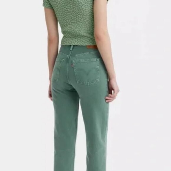 Green Levis 501 W27 L28 - Picture 2 of 4
